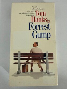 Forrest Gump VHS (1994) Tom Hanks Paramount Oscar Winning Classic
